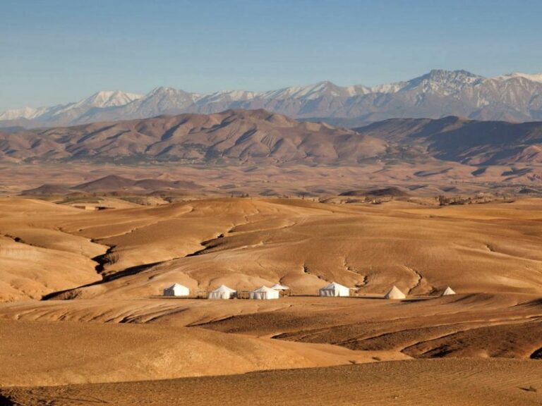 Atlas mountains and Agafay’s desert private day trip